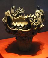 A Middle Jomon vessel (3000 to 2000 BC)