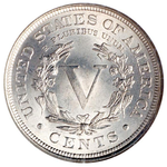 The word "CENTS" was added to the reverse of the Liberty Head Nickel in mid-1883.